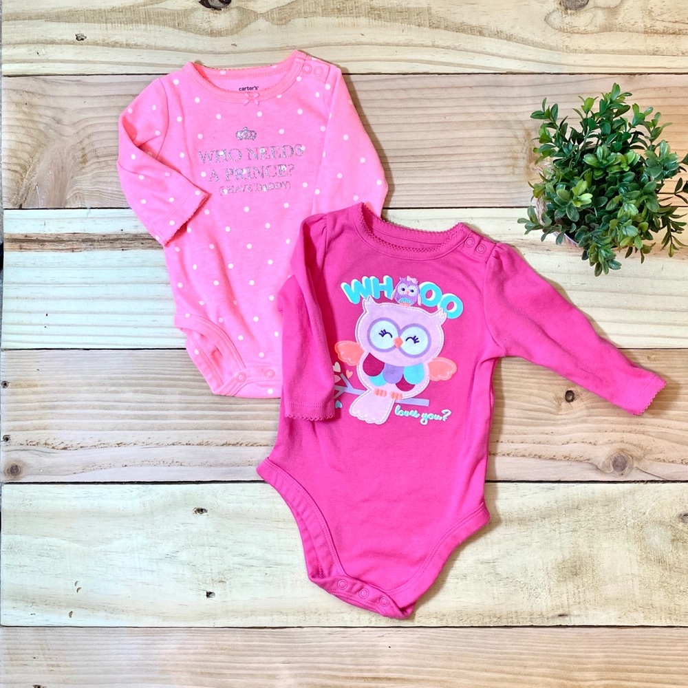 🌻$3 BUNDLE DEAL 2 Long Sleeve Onesies